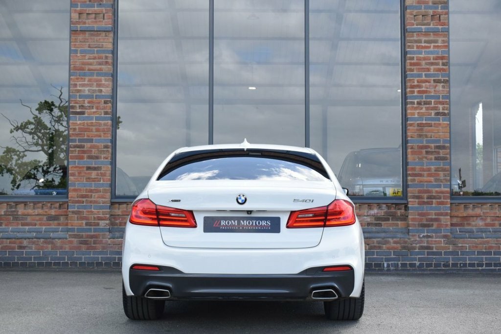 BMW 5 Series 3L M Sport WLB899 White #6