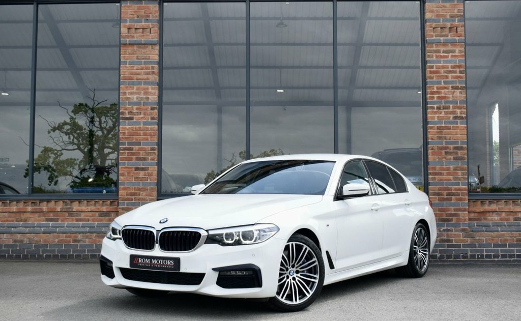 BMW 5 Series 3L M Sport White