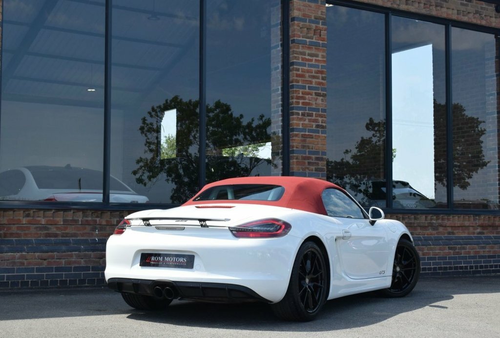 Porsche Boxster 3.4L 981 Gts White #2