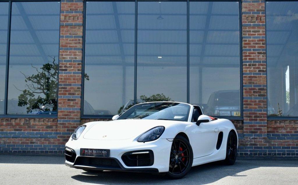 Porsche Boxster 3.4L 981 Gts White