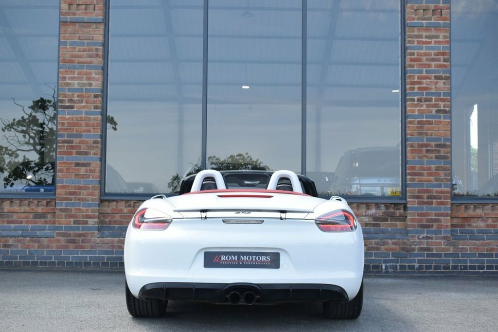 Porsche Boxster 3.4L 981 Gts White #6