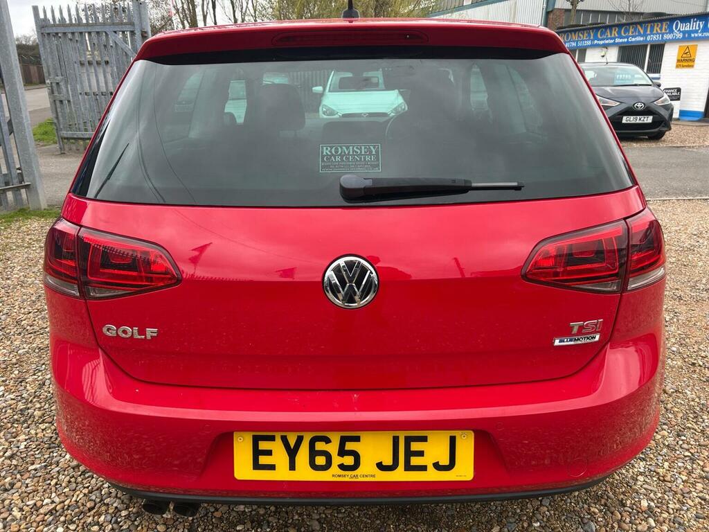 Volkswagen Golf 1.4 Tsi Bluemotion Tech Act Gt Euro 6 Ss EY65JEJ Red #6