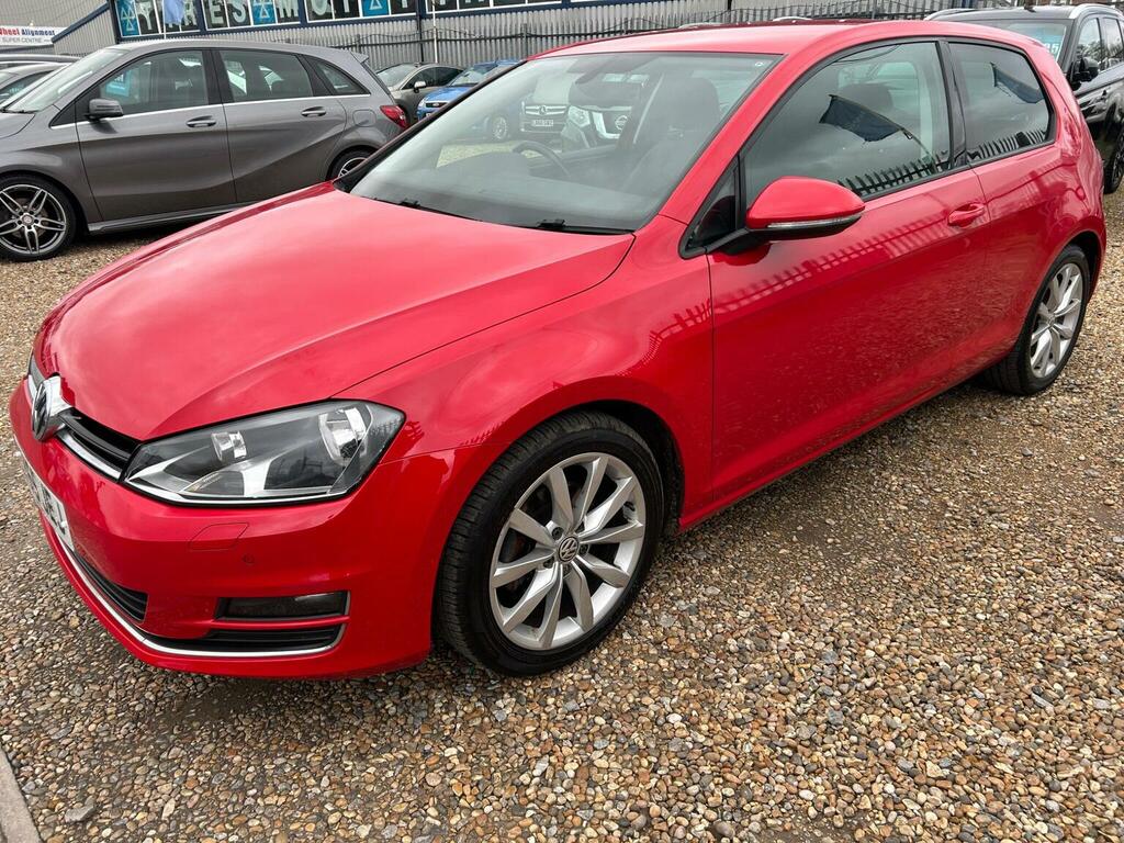 Volkswagen Golf 1.4 Tsi Bluemotion Tech Act Gt Euro 6 Ss EY65JEJ Red #3