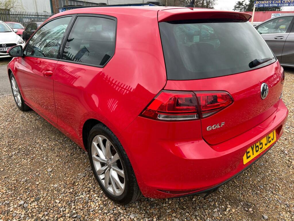 Volkswagen Golf 1.4 Tsi Bluemotion Tech Act Gt Euro 6 Ss EY65JEJ Red #5