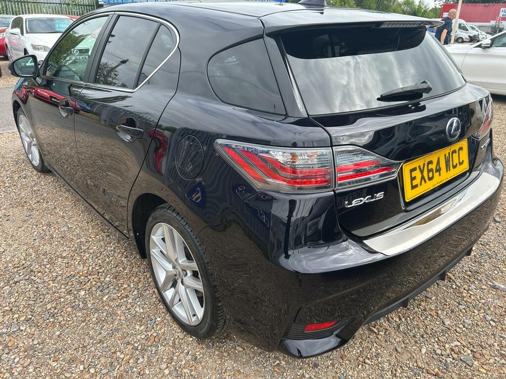 Lexus CT 1.8 200H Luxury Cvt Euro 6 Ss EX64WCC Black #5