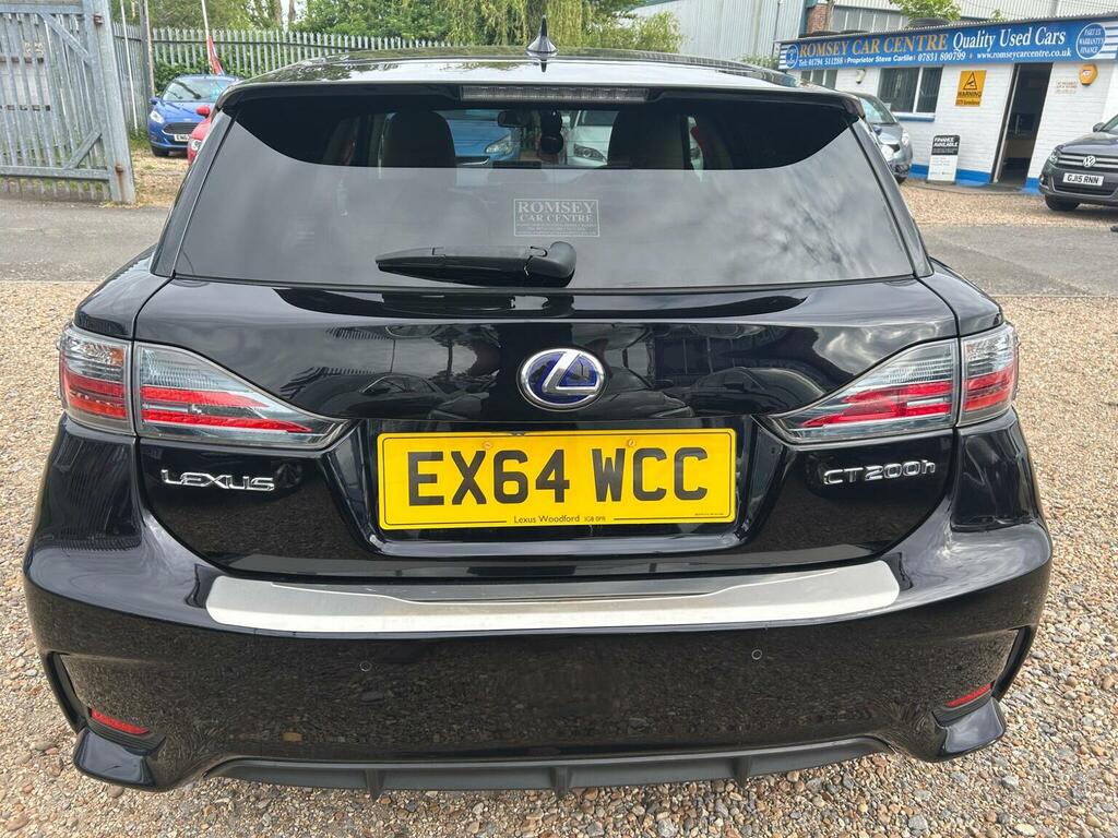 Lexus CT 1.8 200H Luxury Cvt Euro 6 Ss EX64WCC Black #6