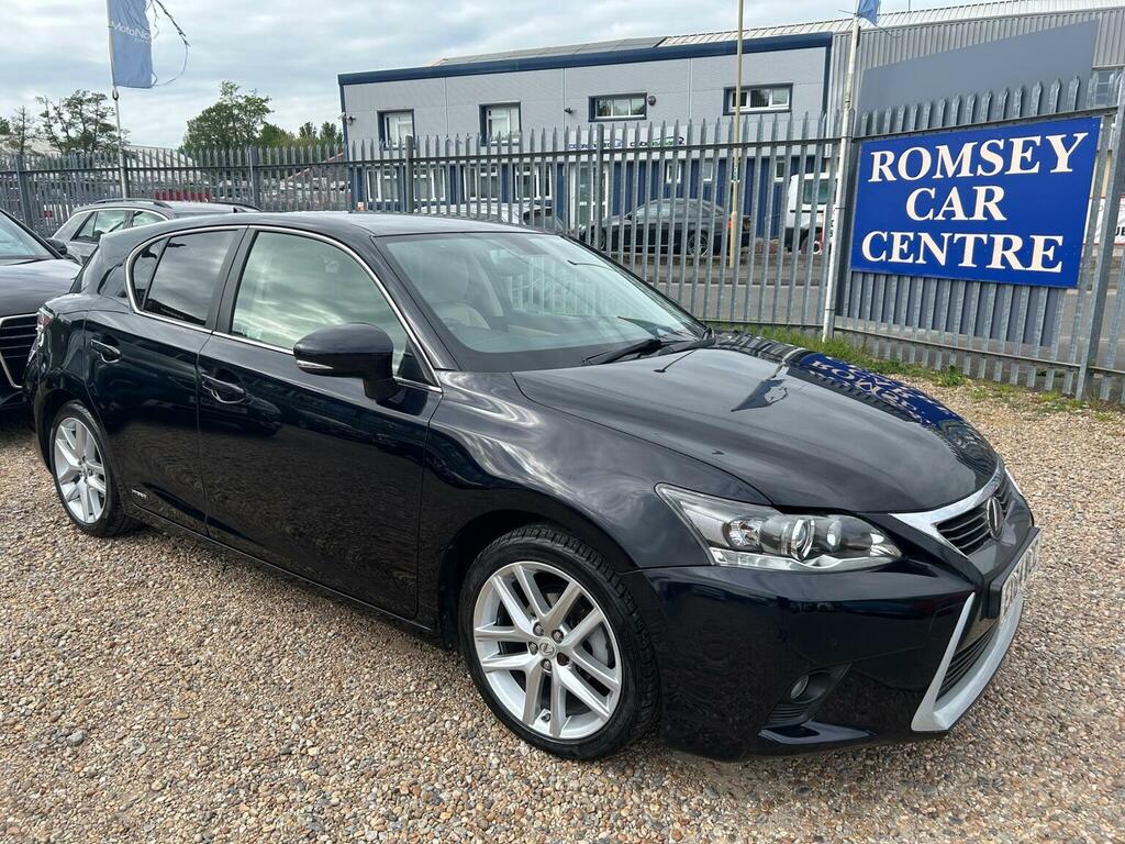 Lexus CT 1.8 200H Luxury Cvt Euro 6 Ss Black