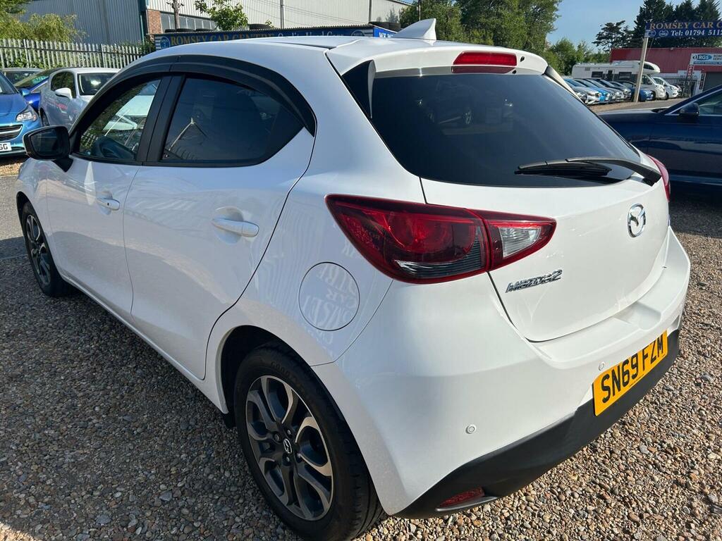 Mazda 2 1.5 Skyactiv-g Sport Nav Euro 6 Ss SN69FZM White #5