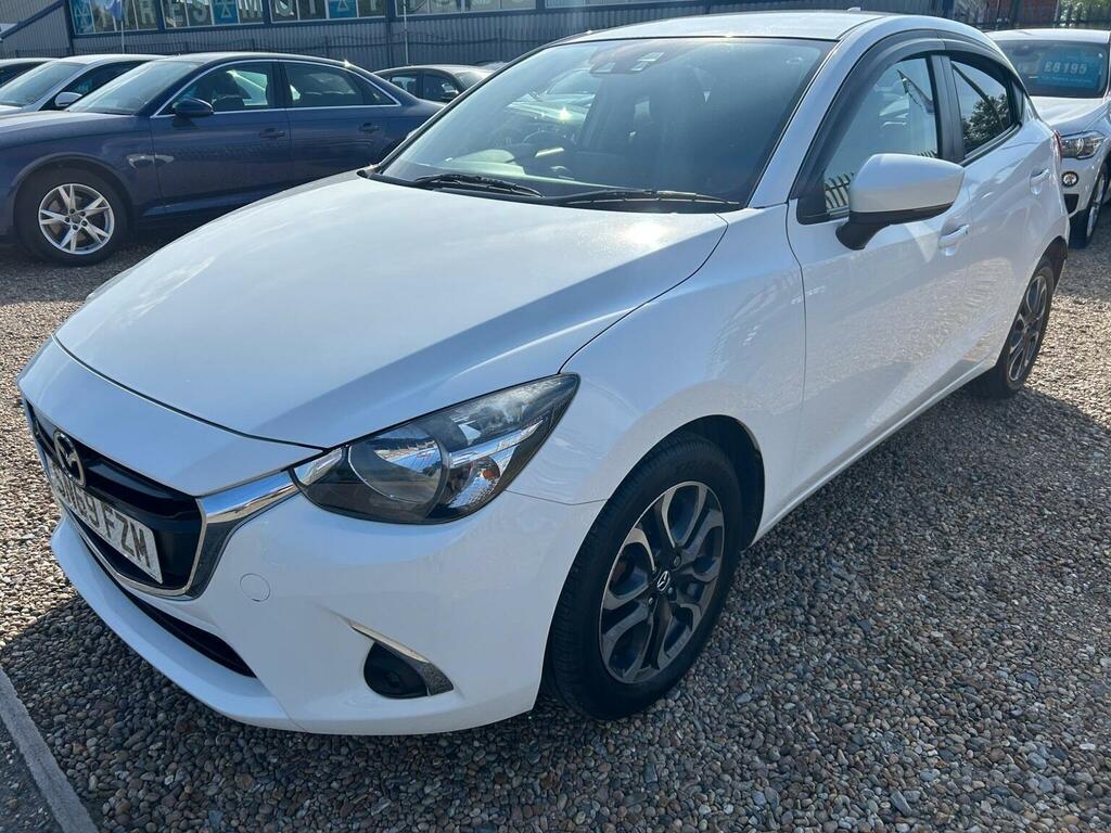 Mazda 2 1.5 Skyactiv-g Sport Nav Euro 6 Ss SN69FZM White #3