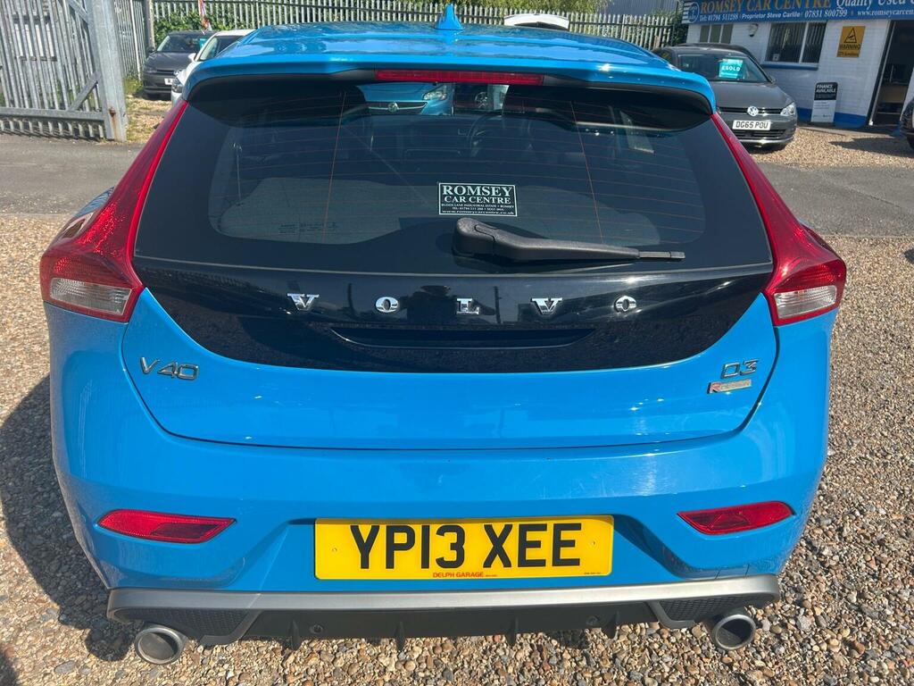 Volvo V40 2.0 D3 R-design Euro 5 Ss Blue #6