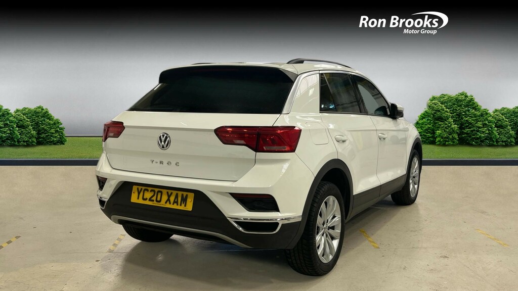 Volkswagen T-Roc 1.0 Tsi Se Euro 6 Ss YC20XAM White #2