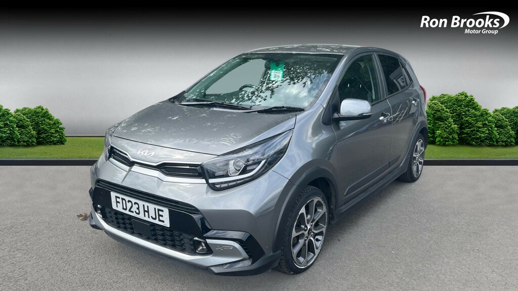 Kia Picanto 1.0 Dpi X-line S Amt Euro FD23HJE Grey #3