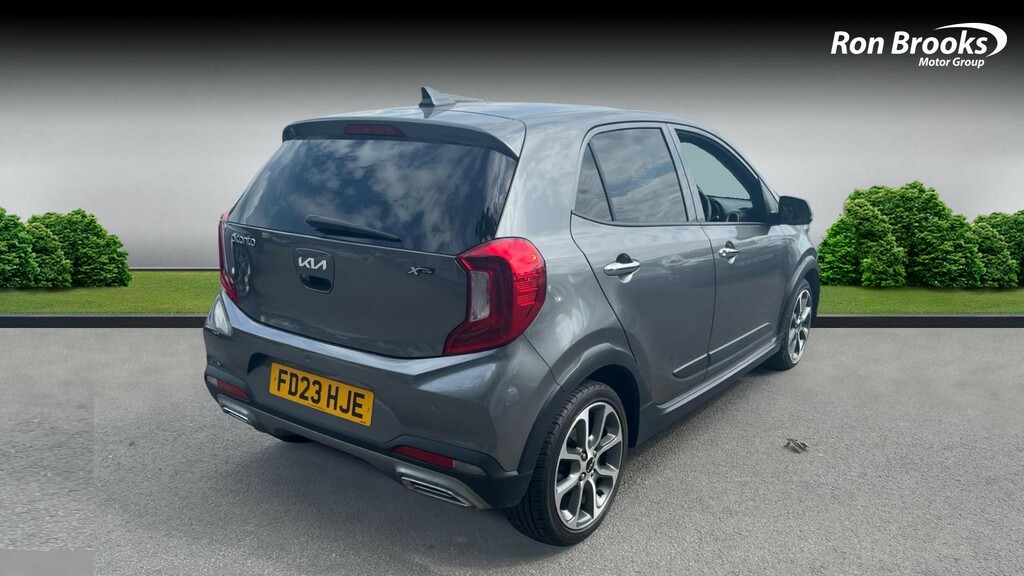 Kia Picanto 1.0 Dpi X-line S Amt Euro FD23HJE Grey #2