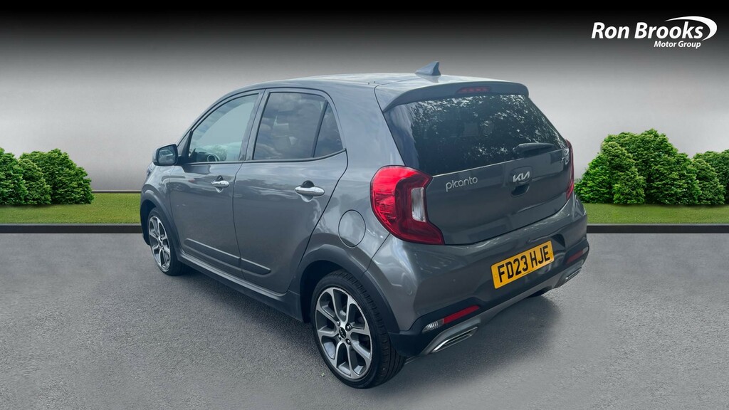 Kia Picanto 1.0 Dpi X-line S Amt Euro FD23HJE Grey #4