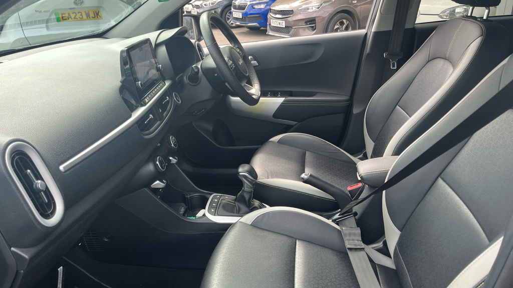 Kia Picanto 1.0 Dpi X-line S Amt Euro FD23HJE Grey #5