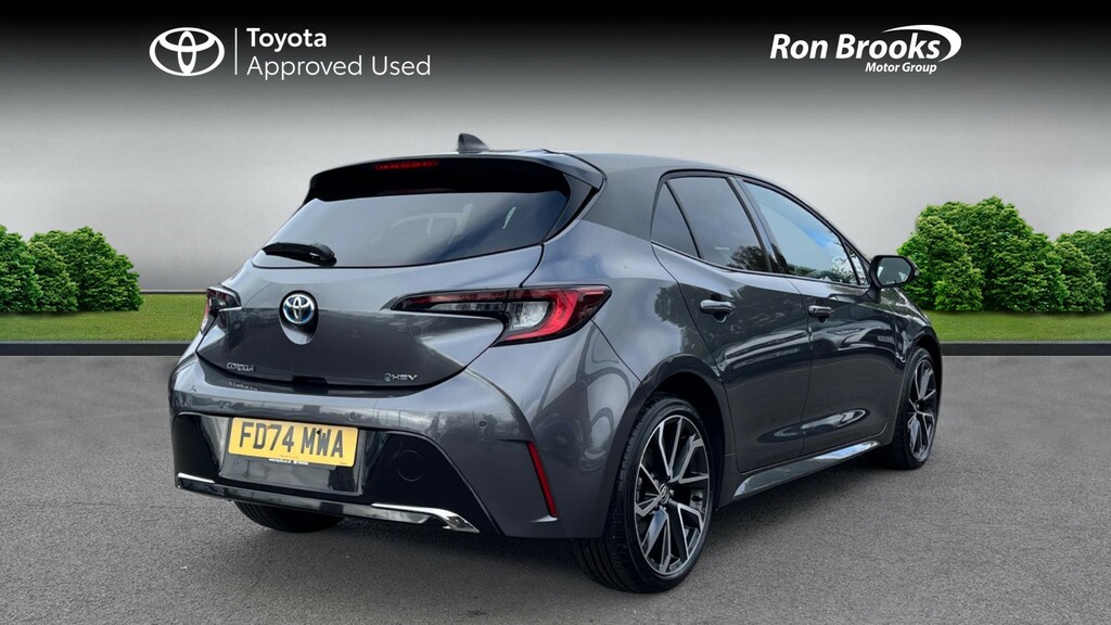 Toyota Corolla 1.8 Vvt-h Excel Cvt Euro 6 FH74AUV Black #2