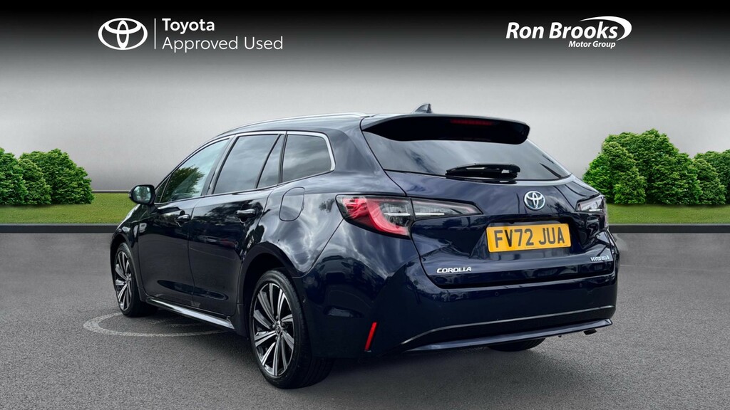 Toyota Corolla 1.8 Vvt-h Design Touring S FV72JUA Blue #4