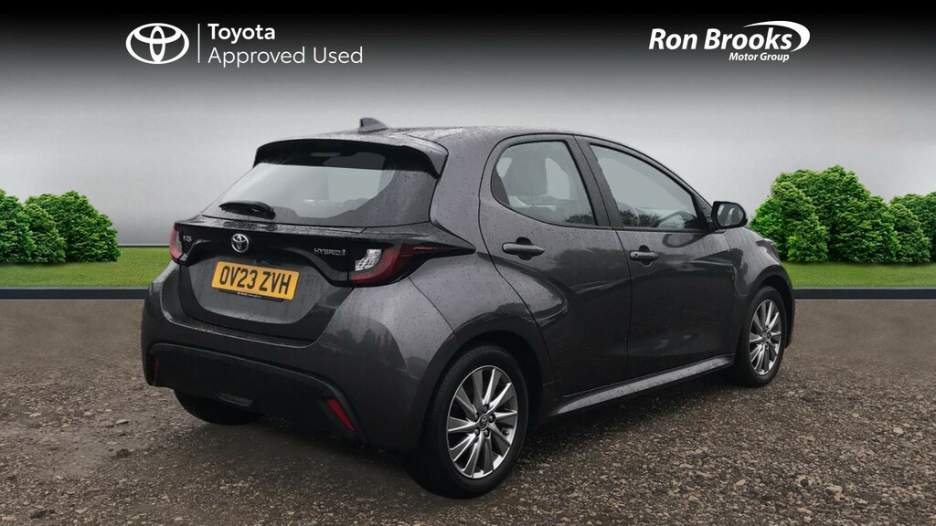 Toyota Yaris 1.5 Vvt-h Icon E-cvt Euro OV23ZVH Grey #2