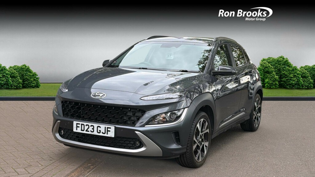 Hyundai Kona 1.0 T-gdi Mhev Premium Eur FD23GJF Grey #3