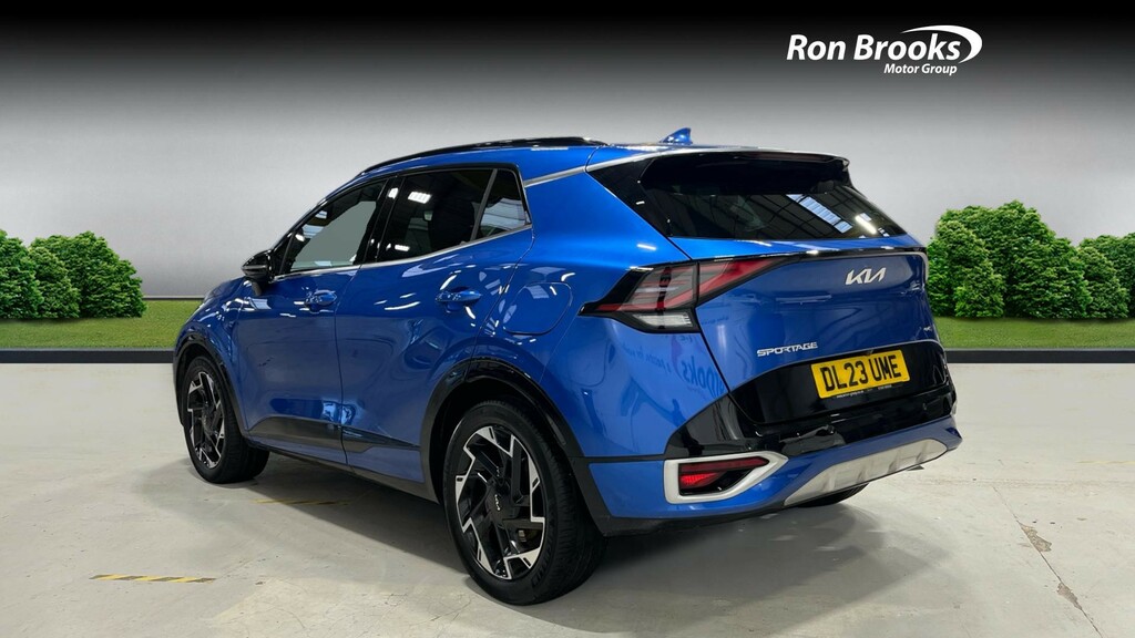 Kia Sportage 1.6 T-gdi Gt-line Euro 6 KS23JJZ Blue #4