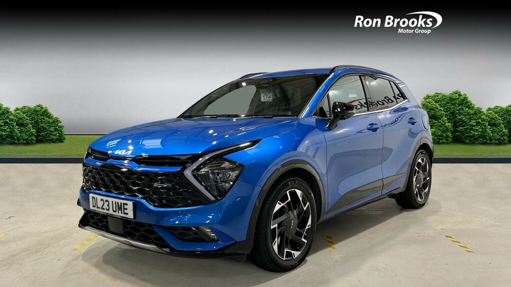 Kia Sportage 1.6 T-gdi Gt-line Euro 6 KS23JJZ Blue #3