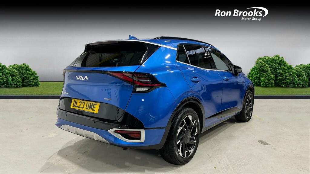 Kia Sportage 1.6 T-gdi Gt-line Euro 6 KS23JJZ Blue #2