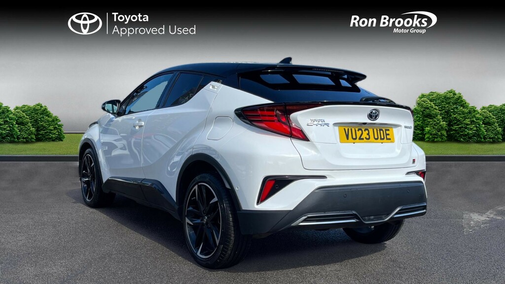 Toyota C-Hr 1.8 Vvt-h Gr Sport Cvt Eur VU23UDE White #4