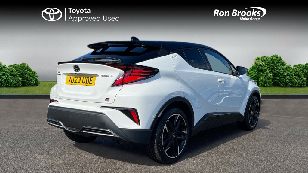 Toyota C-Hr 1.8 Vvt-h Gr Sport Cvt Eur VU23UDE White #2