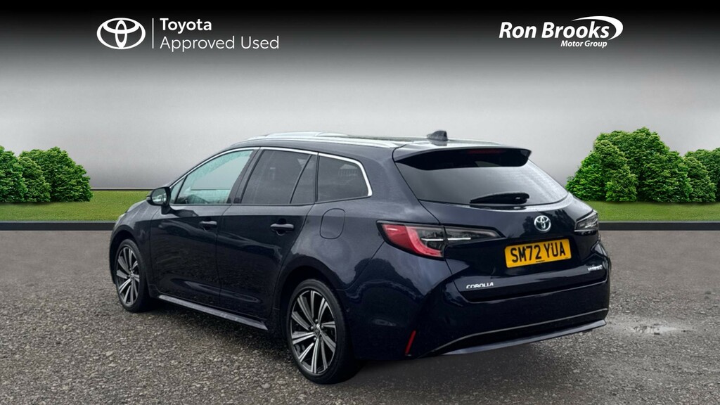 Toyota Corolla 1.8 Vvt-h Design Touring S SM72YUA Blue #4