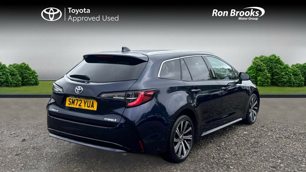 Toyota Corolla 1.8 Vvt-h Design Touring S SM72YUA Blue #2