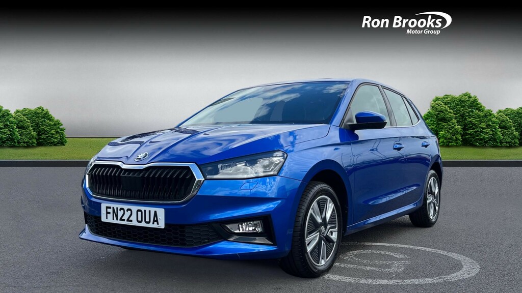 Skoda Fabia 1.0 Tsi Se L Euro 6 Ss FN22OUA Blue #3