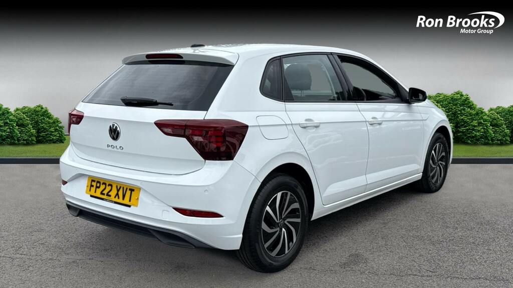 Volkswagen Polo 1.0 Tsi Life Euro 6 Ss FP22XVT White #2