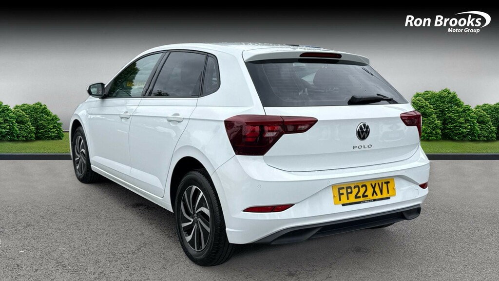 Volkswagen Polo 1.0 Tsi Life Euro 6 Ss FP22XVT White #4