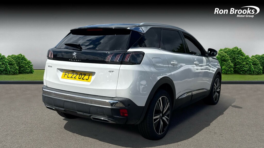 Peugeot 3008 1.2 Puretech Gt Premium Ea FL22OZJ White #2