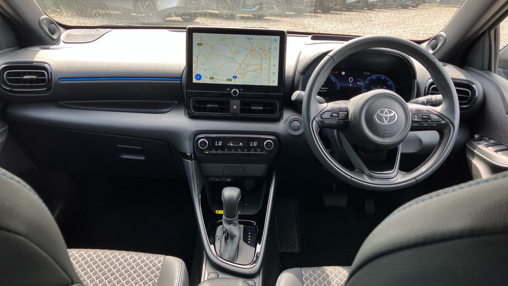 Toyota Yaris 1.5 Vvt-h Premiere Edition FE25YKD Blue #6