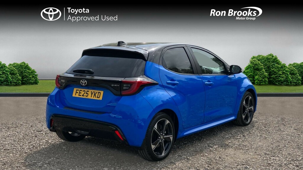 Toyota Yaris 1.5 Vvt-h Premiere Edition FE25YKD Blue #2
