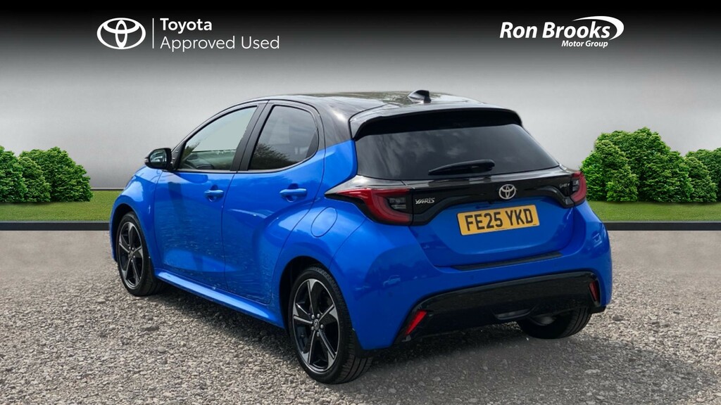 Toyota Yaris 1.5 Vvt-h Premiere Edition FE25YKD Blue #4
