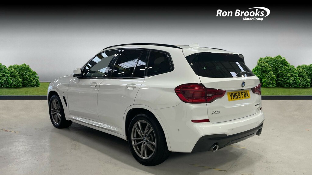 BMW X3 M 2.0 20D M Sport Xdriv White #4