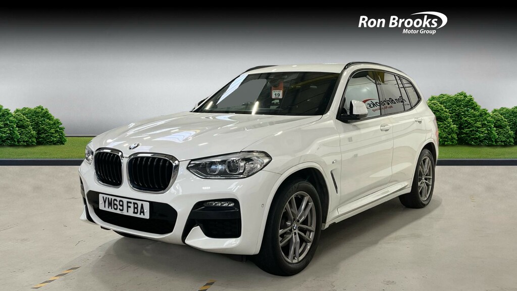 BMW X3 M 2.0 20D M Sport Xdriv White #3