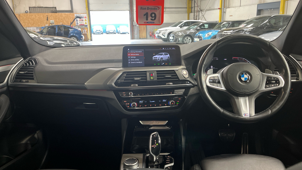 BMW X3 M 2.0 20D M Sport Xdriv White #6
