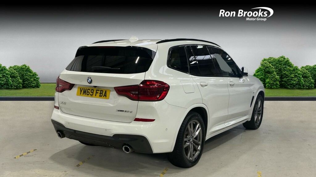 BMW X3 M 2.0 20D M Sport Xdriv White #2