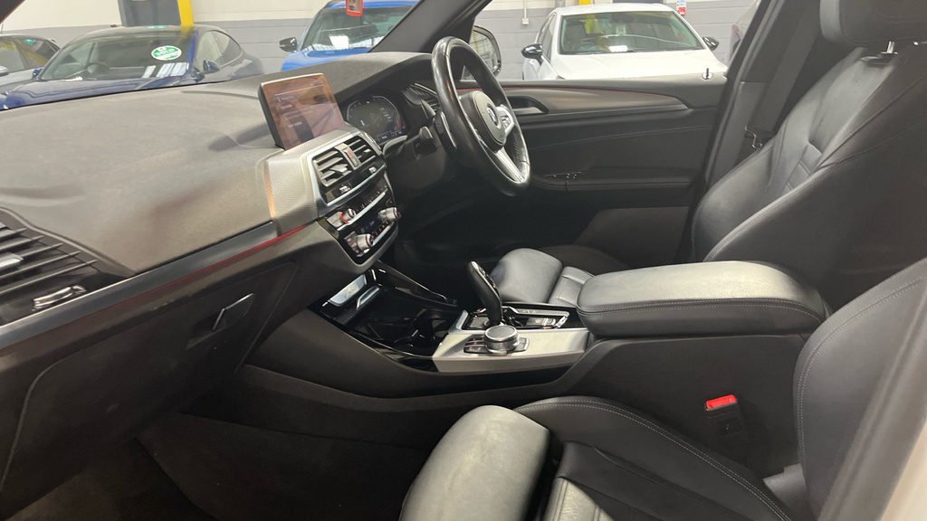 BMW X3 M 2.0 20D M Sport Xdriv White #5