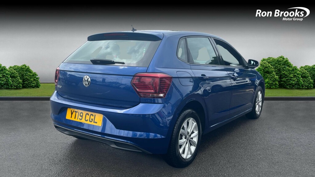 Volkswagen Polo 1.0 Tsi Se Euro 6 Ss YT19CGL Blue #2