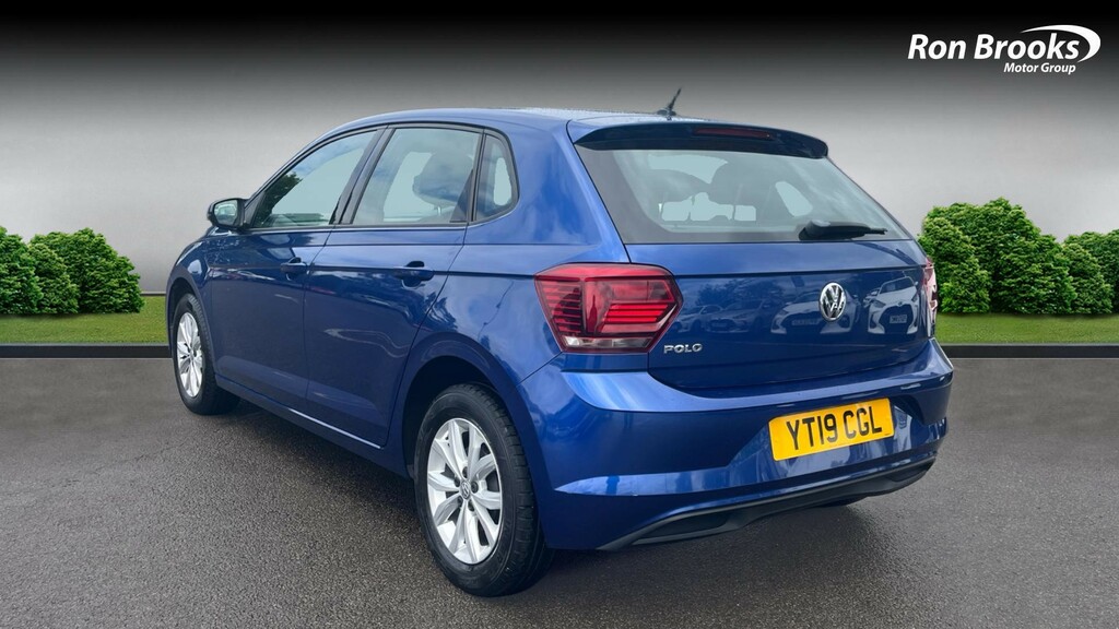 Volkswagen Polo 1.0 Tsi Se Euro 6 Ss YT19CGL Blue #4