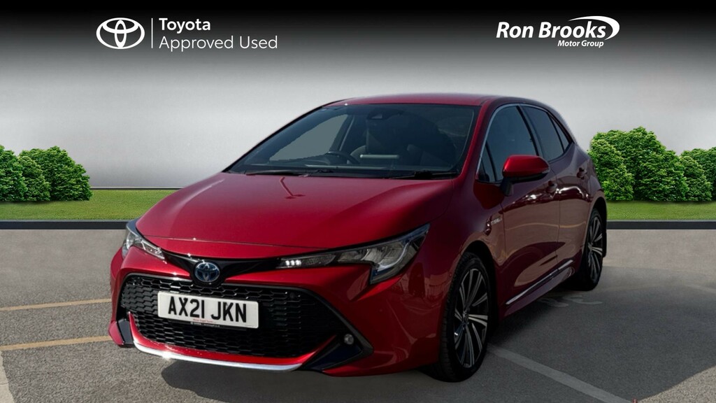 Toyota Corolla 1.8 Vvt-h Design Cvt Euro AX21JKN Red #3