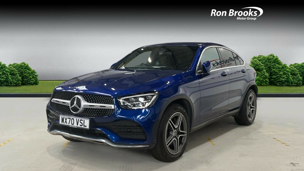 Mercedes-Benz GLC Class 2.0 Glc220d Amg Line Coupe WX70VSL Blue #3