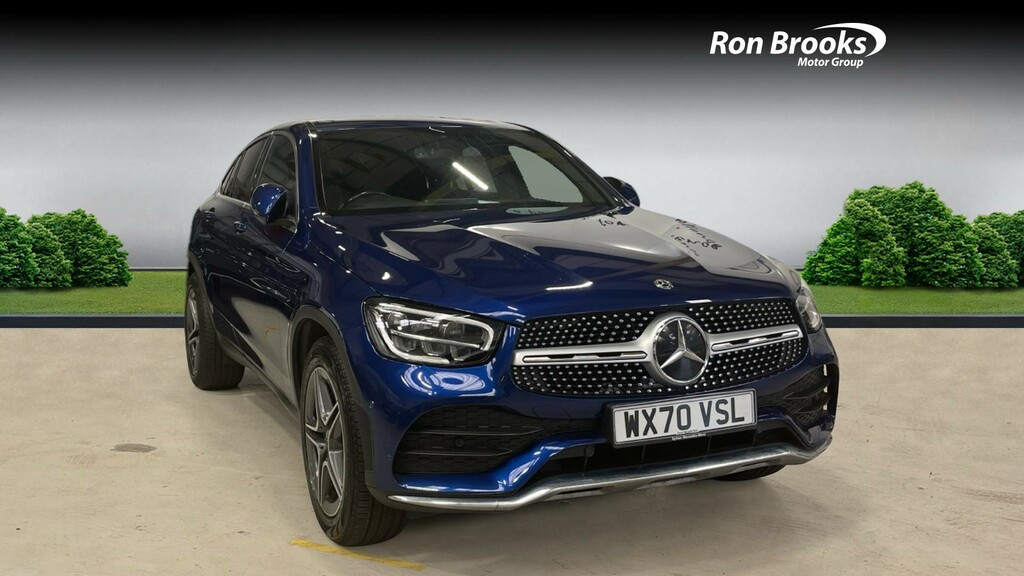 Mercedes-Benz GLC Class 2.0 Glc220d Amg Line Coupe Blue
