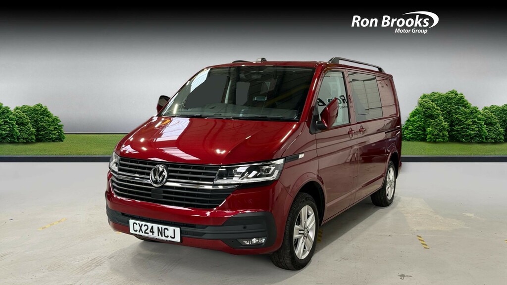 Volkswagen Transporter 2.0 Tdi T32 Highline Kombi CX24NCJ Red #3