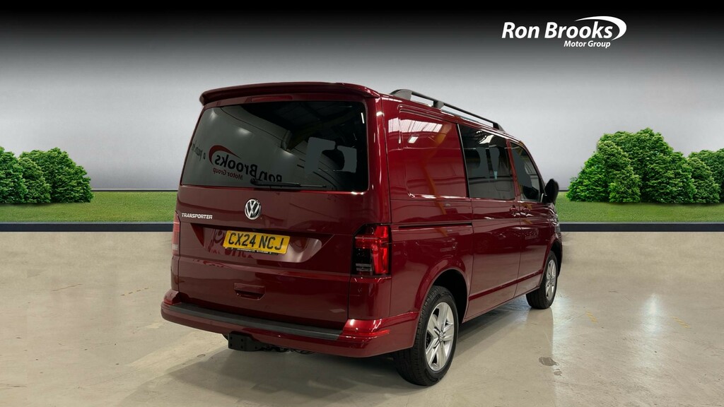 Volkswagen Transporter 2.0 Tdi T32 Highline Kombi CX24NCJ Red #2