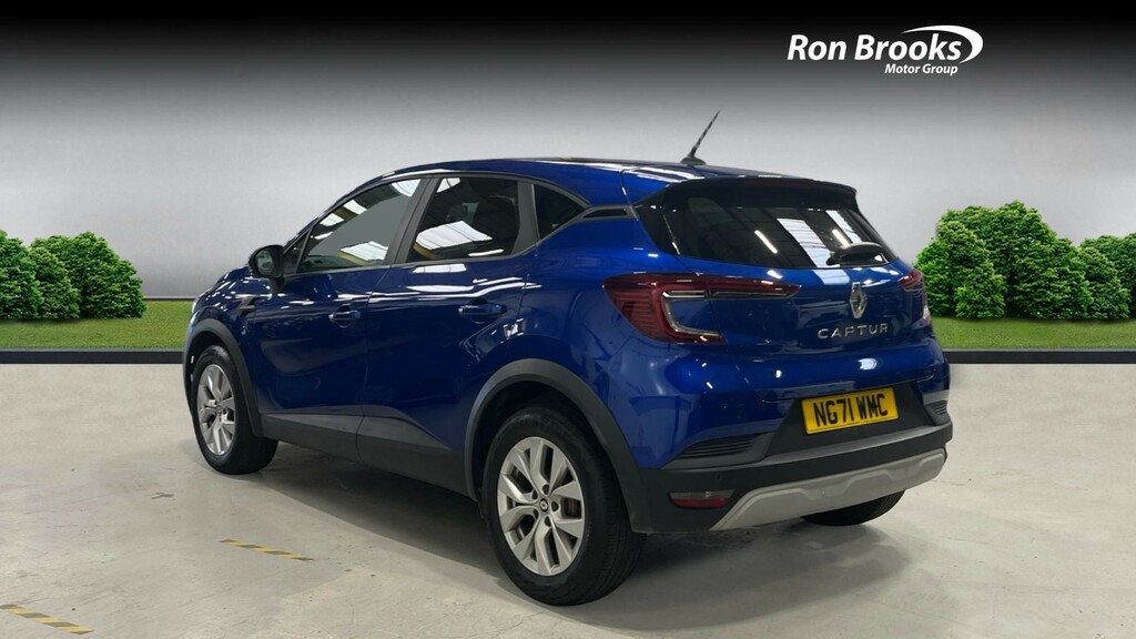 Renault Captur 1.0 Tce Iconic Euro 6 Ss NG71WMC Blue #4